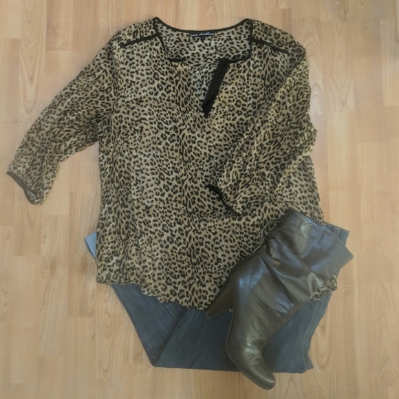 Leopard print blouse - Picture 2 of 5